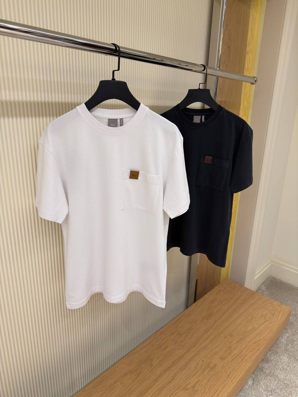 Dior T-Shirt with Pocket, Relaxed Fit