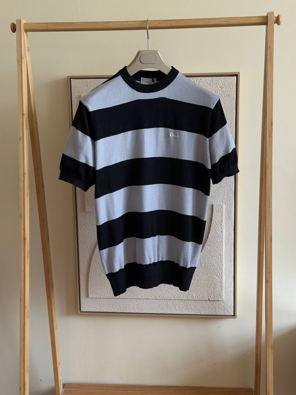 Dior Striped Knit T-Shirt