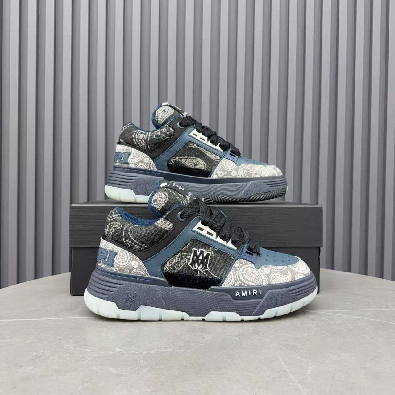 Amiri MA-1 Sneaker Blue Paisley