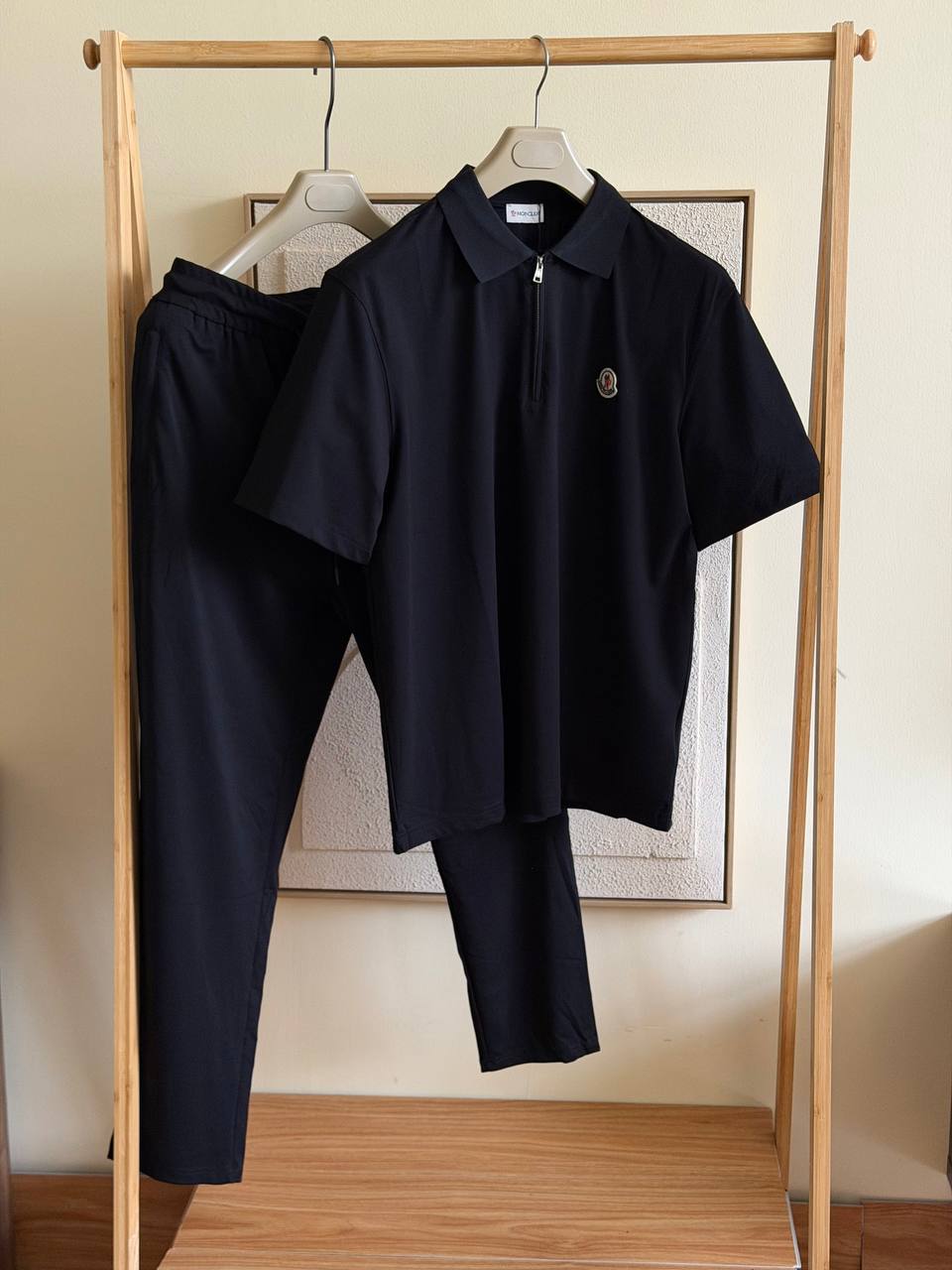 Moncler Zip Polo & Trousers Set
