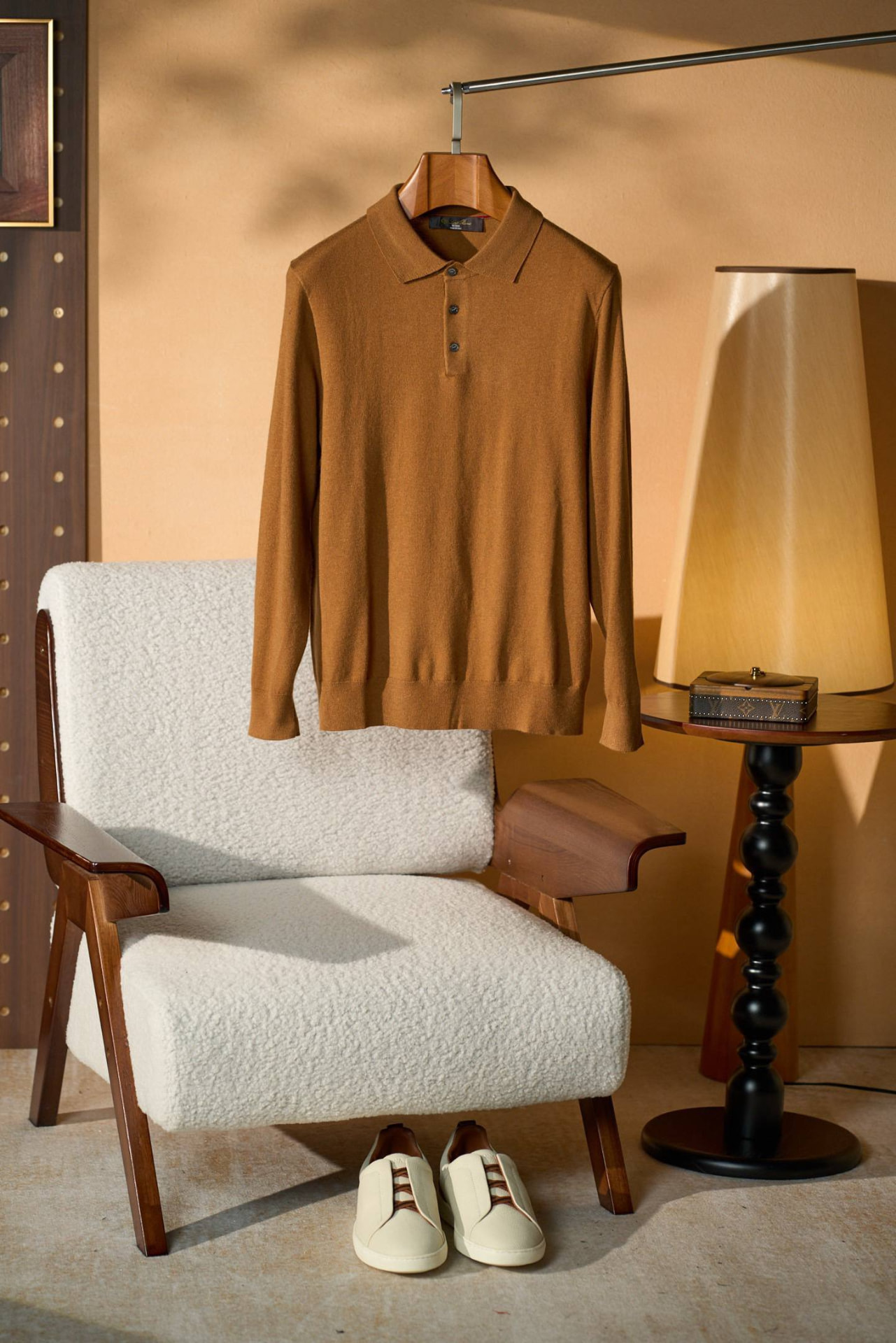 Loro Piana Long Sleeve Knit Tee