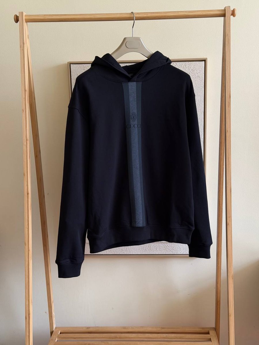 Gucci Muted Web Hoodie
