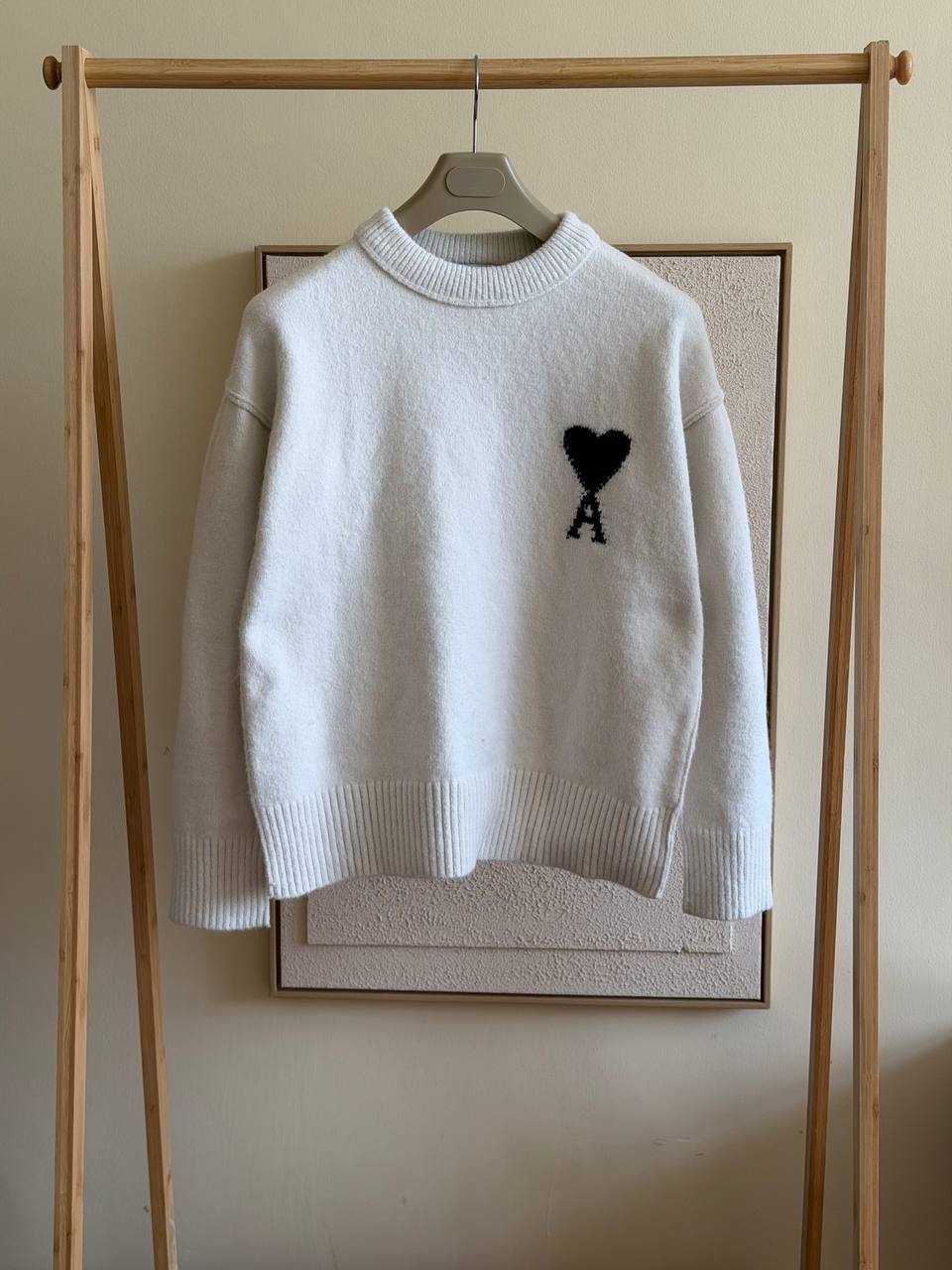 Ami Paris Ami de Coeur Crewneck Sweater