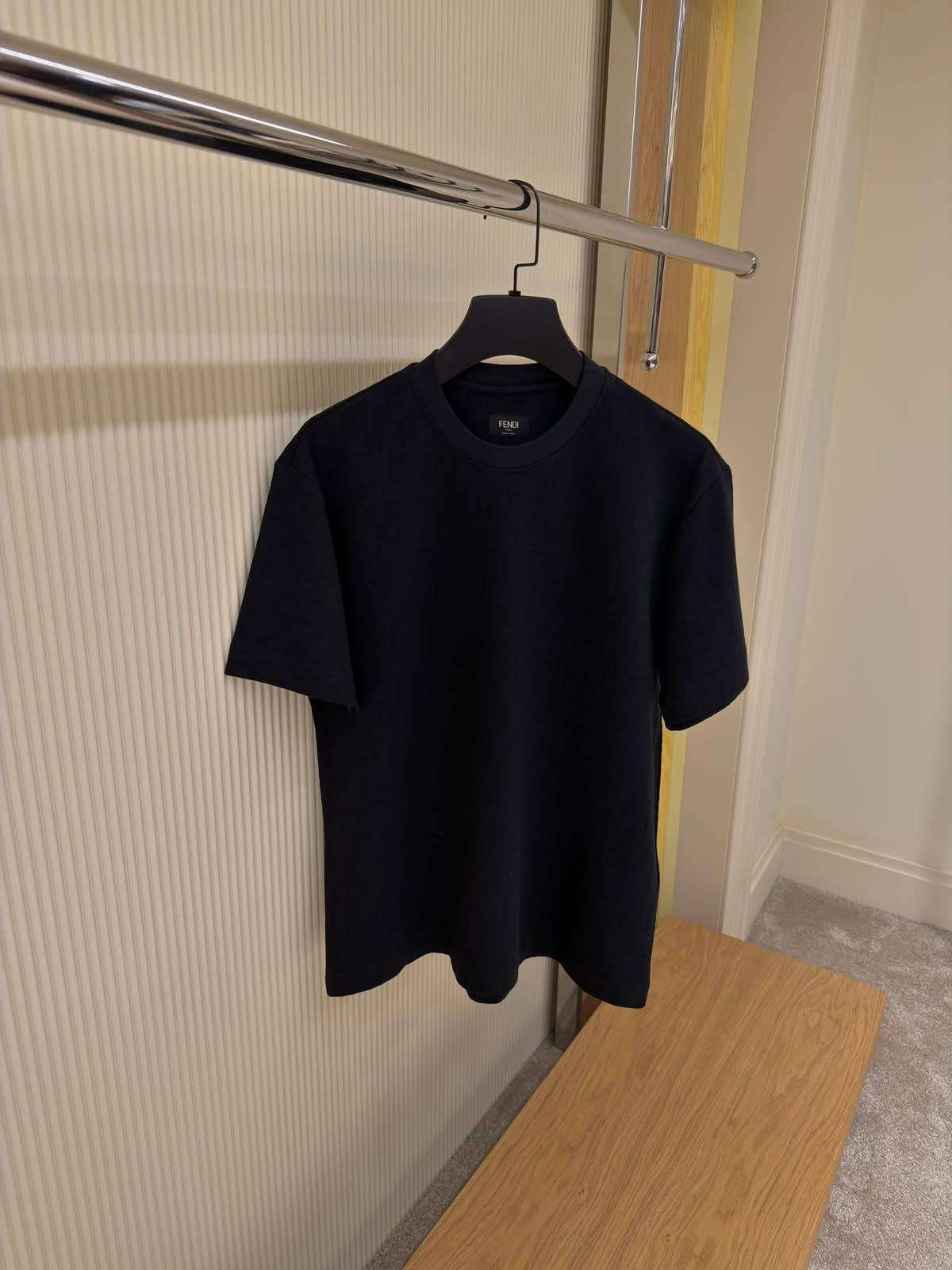 Fendi FF Piqué Jacquard T-Shirt
