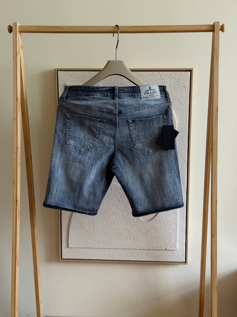 Prada Denim Shorts – Dark Wash