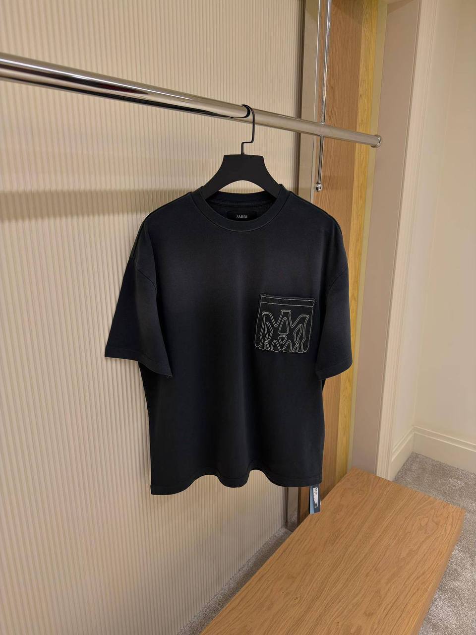 Amiri MA Pocket T-Shirt - Black