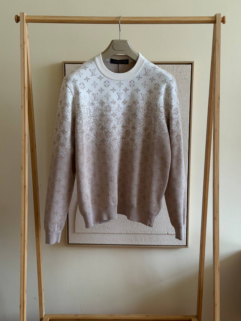 Louis Vuitton Monogram Gradient Long-Sleeved Crewneck
